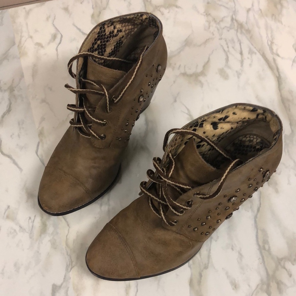 Libby Edelman booties with gems